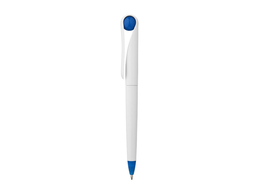 Ручка шариковая "Ammo", белый/синий, черные чернила