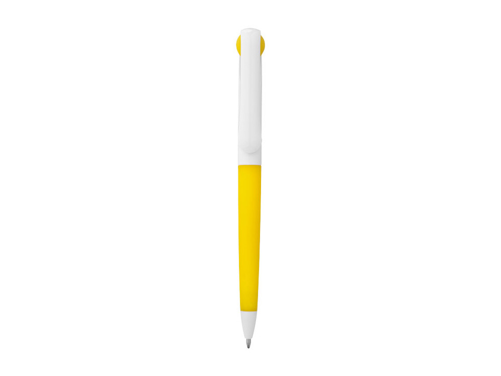 Ручка шариковая "Ammo", желтый/белый, черные чернила