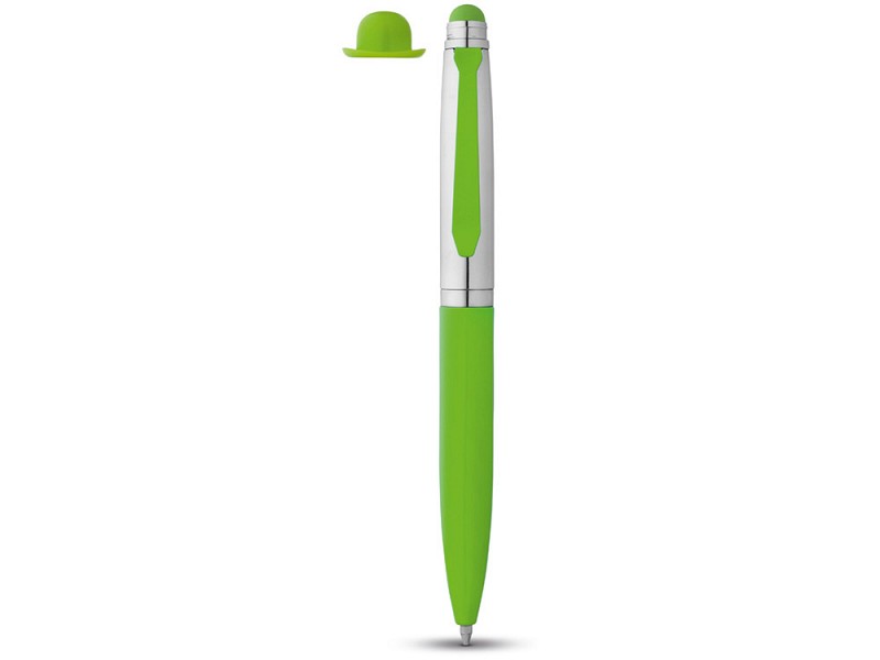 Шариковая ручка - стилус "Stylish", зеленое яблоко