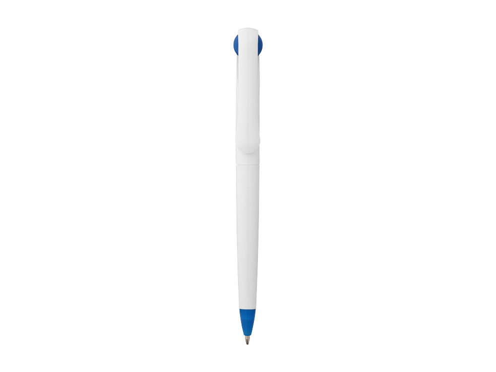 Ручка шариковая "Ammo", белый/синий, синие чернила
