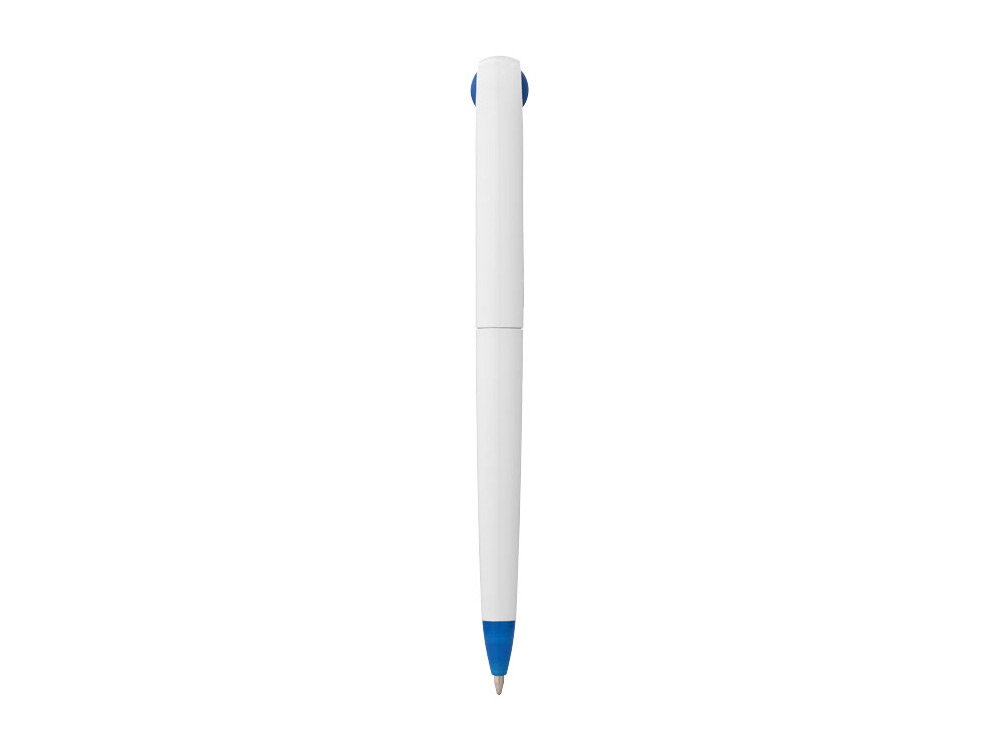 Ручка шариковая "Ammo", белый/синий, синие чернила