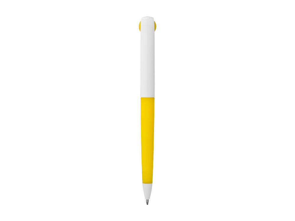 Ручка шариковая "Ammo", желтый/белый, синие чернила