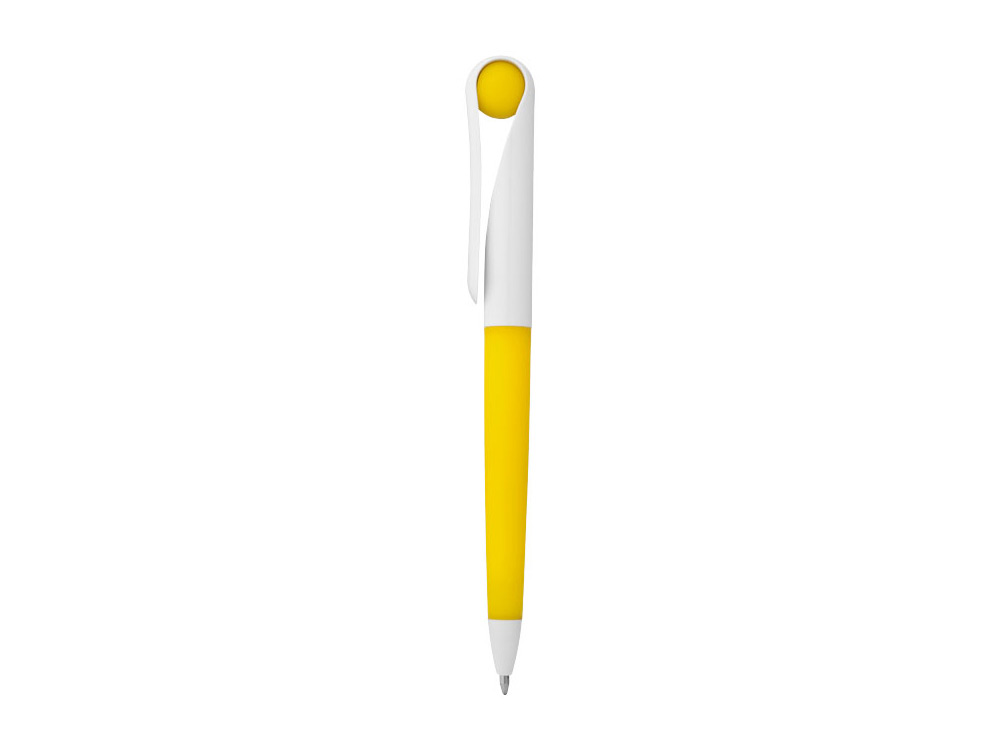 Ручка шариковая "Ammo", желтый/белый, синие чернила