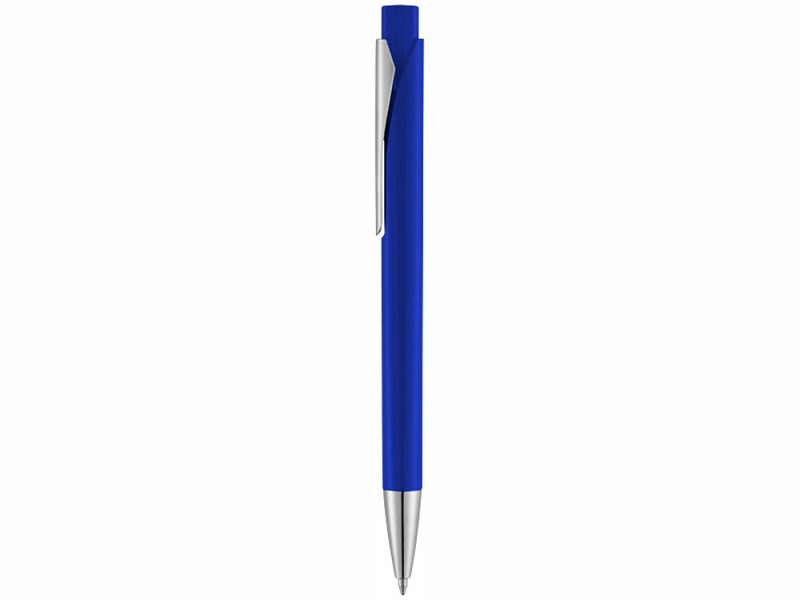 Ручка шариковая "Pavo" черные чернила, ярко-синий