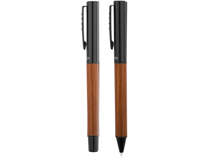 Подарочный набор ручек «Woodgrain Duo»