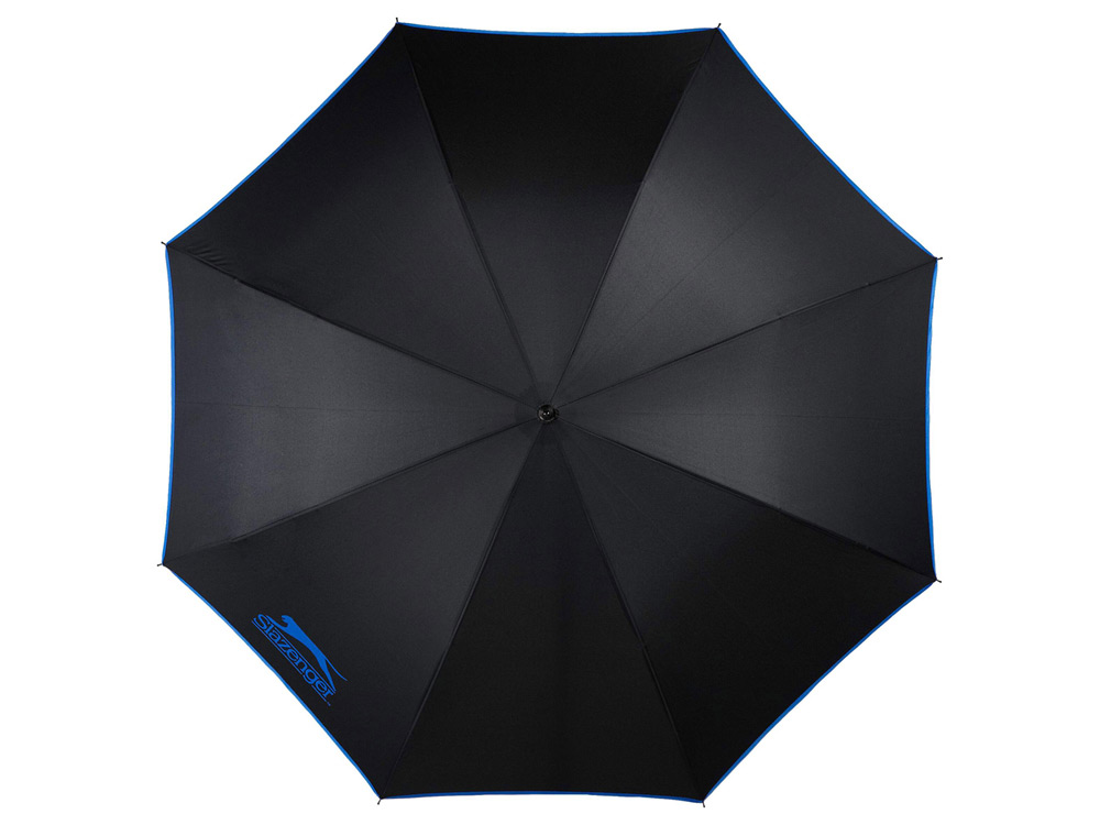 Зонт-трость "Айвенго", полуавтомат 23", черный/темно-синий