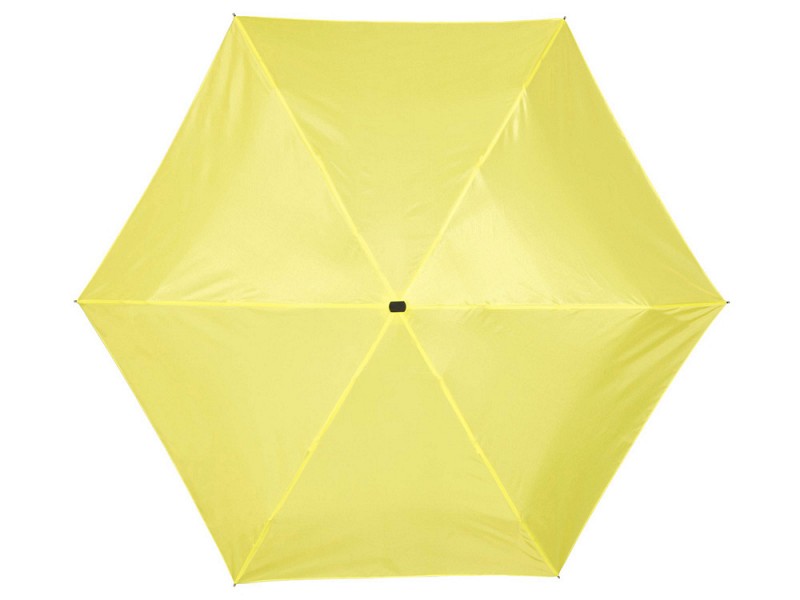 Зонт складной "Stella", механический 18", желтый