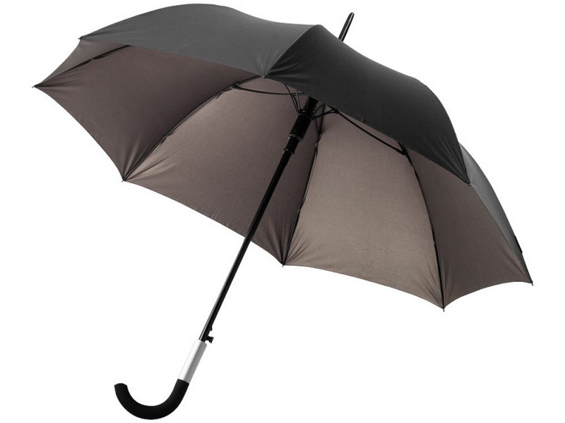 Зонт трость "Arch" полуавтомат 23", черно-бронзовый
