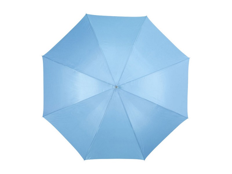 Зонт трость "Tristane", механический 23", голубой/серебристый