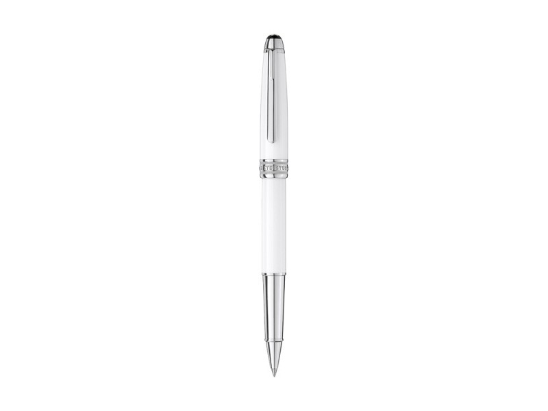 Ручка роллер Meisterstück White Solitaire Classique. Montblanc