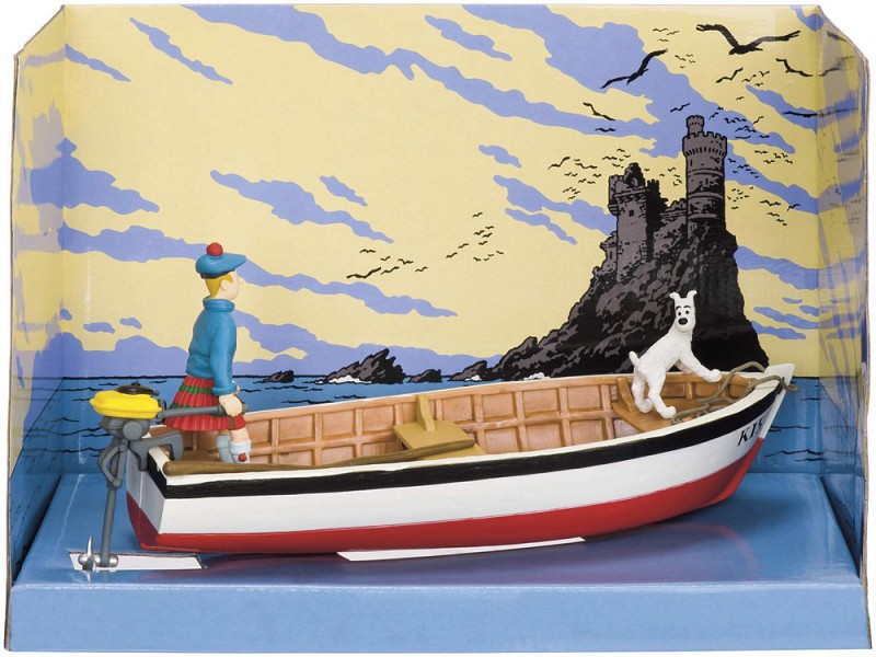 Сувенир "Tintin cover The Black Island"