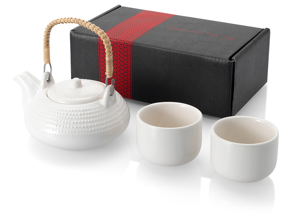 Набор для японского чая: чайник и 2 чашки