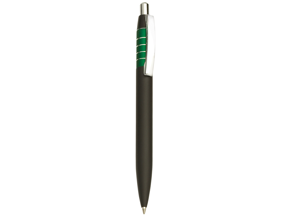 Ручка шариковая «Уорхолл» черная-зеленая