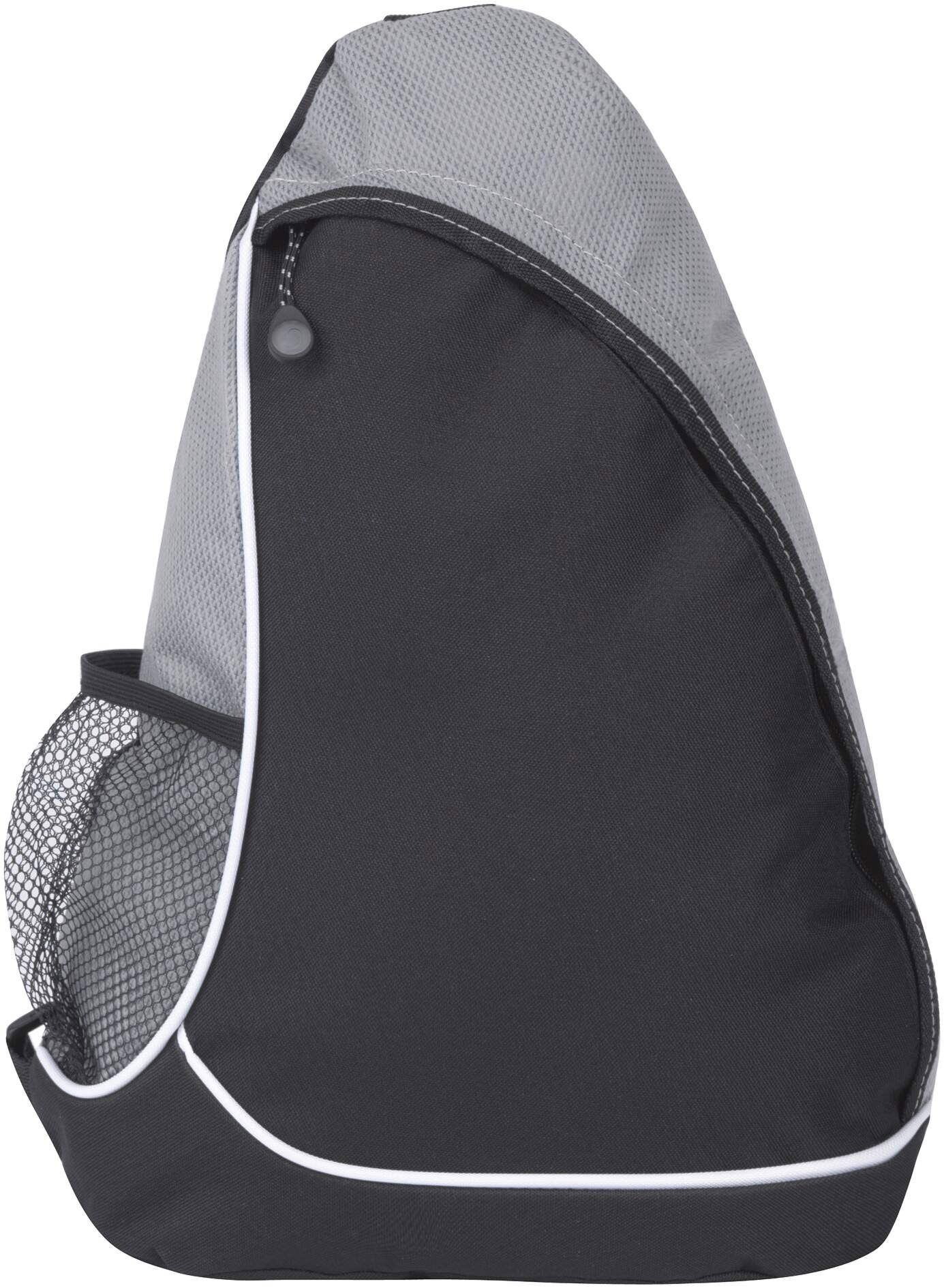 Рюкзак "Sling" на одно плечо, черный/серый