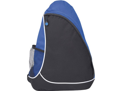 Рюкзак "Sling" на одно плечо, черный/синий