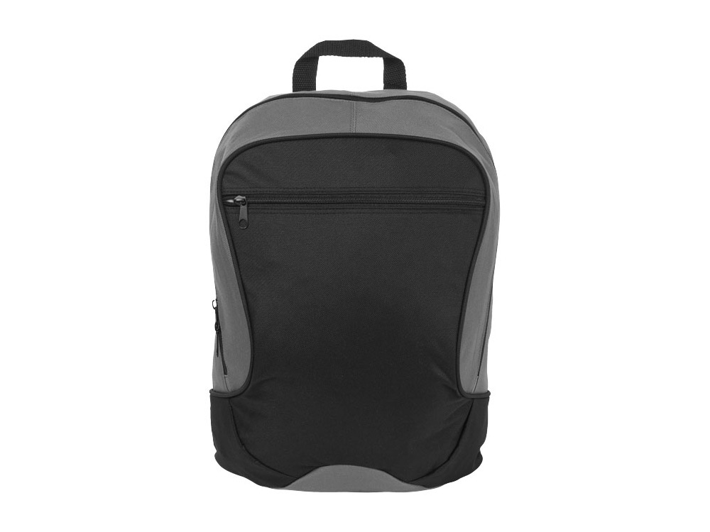 Рюкзак "Cleveland" с отделением для ноутбука 14", черный/серый