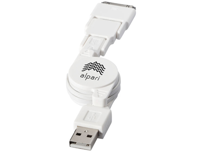 USB кабель для зарядки 3в1, белый