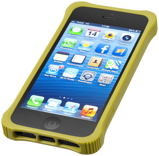 Чехол "Survivor Clear" для iPhone 5/5S, желтый