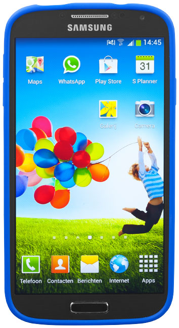Чехол "Reveal Case" для Samsung S4, классический синий
