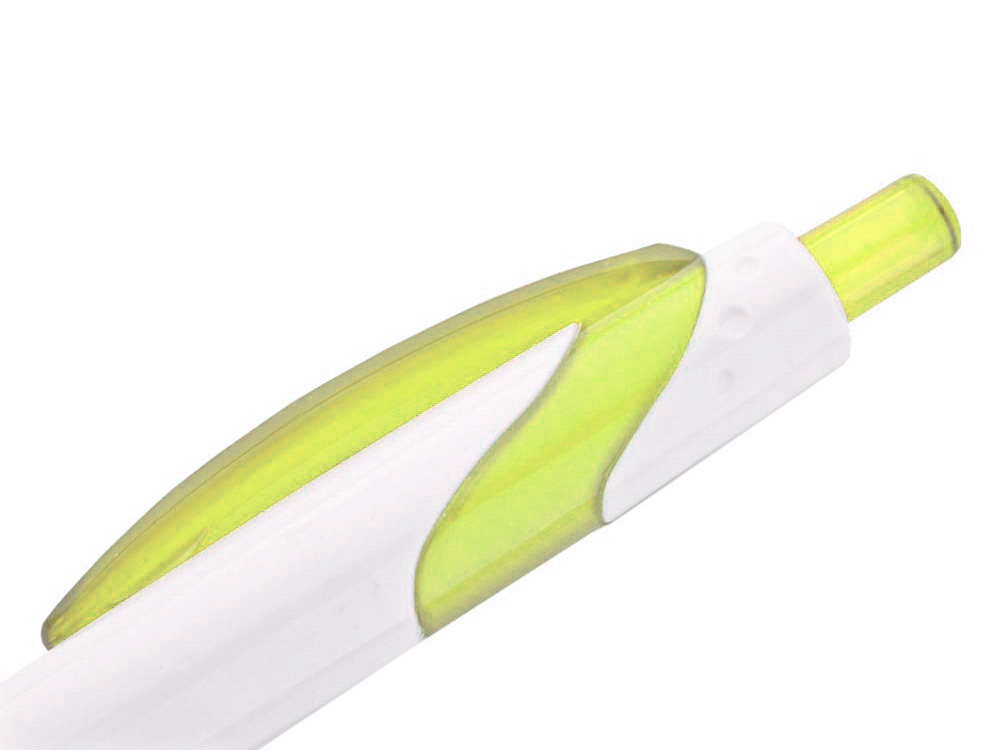 Ручка шариковая «Каприз» белая/желтая