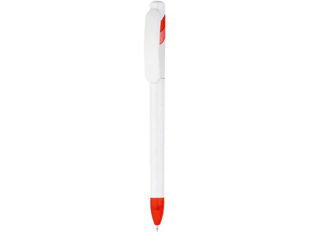 Ручка шариковая «Трио» белая/красная/розовая