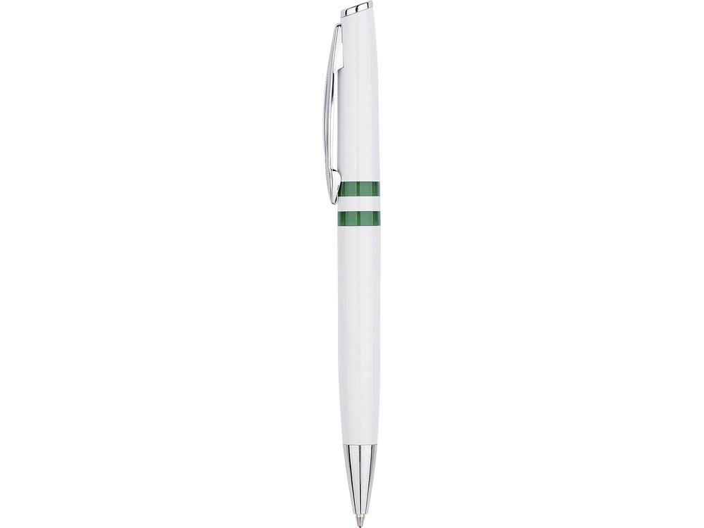 Ручка шариковая «Лиллехаммер» белая/зеленая