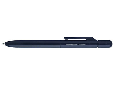 Ручка шариковая полированная Prodir модель DS4 PPPP черная