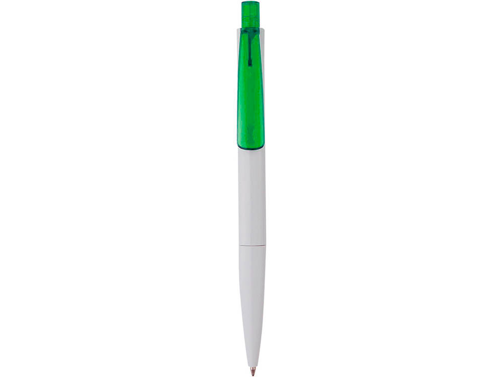 Ручка шариковая «Падуя» треугольной формы белая/зеленая