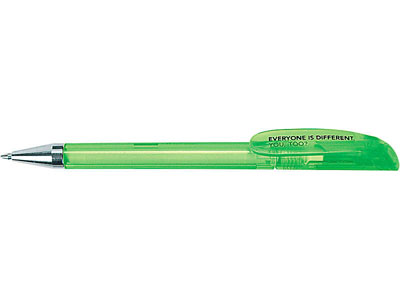 Ручка шариковая прозрачная Prodir модель DS6 TTC светло-зеленая