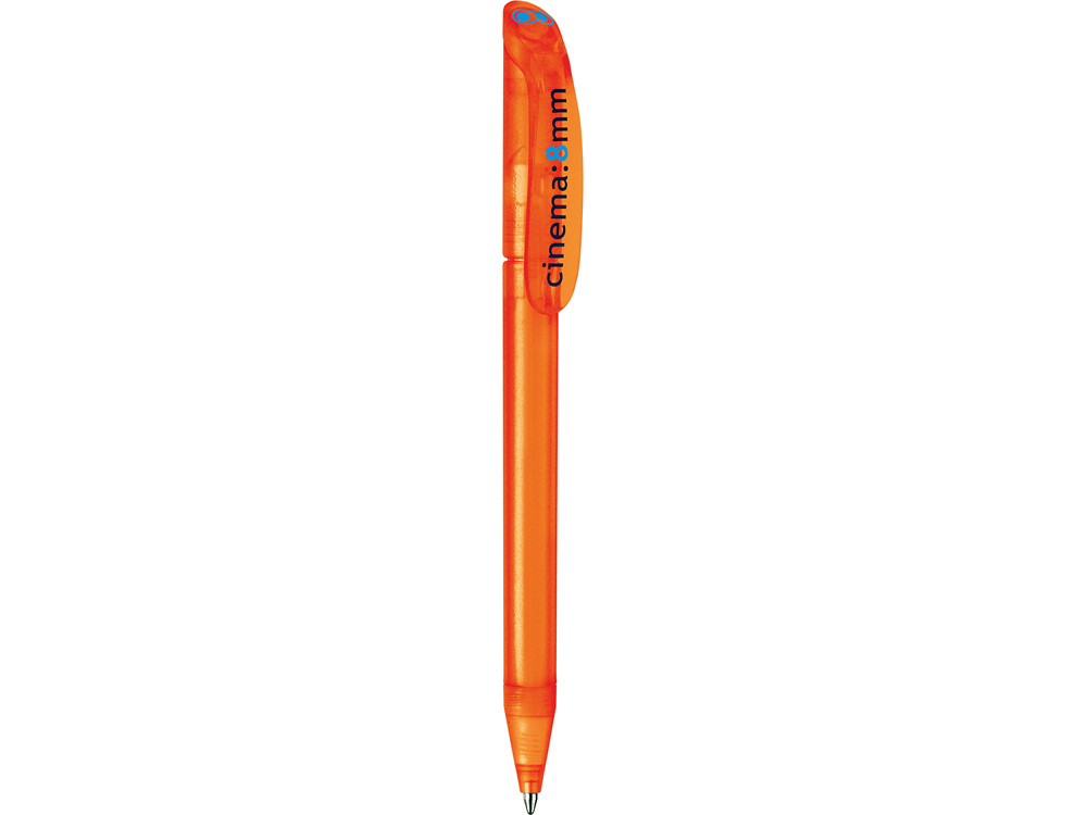 Ручка шариковая полупрозрачная Prodir модельDS6 TFF оранжевая