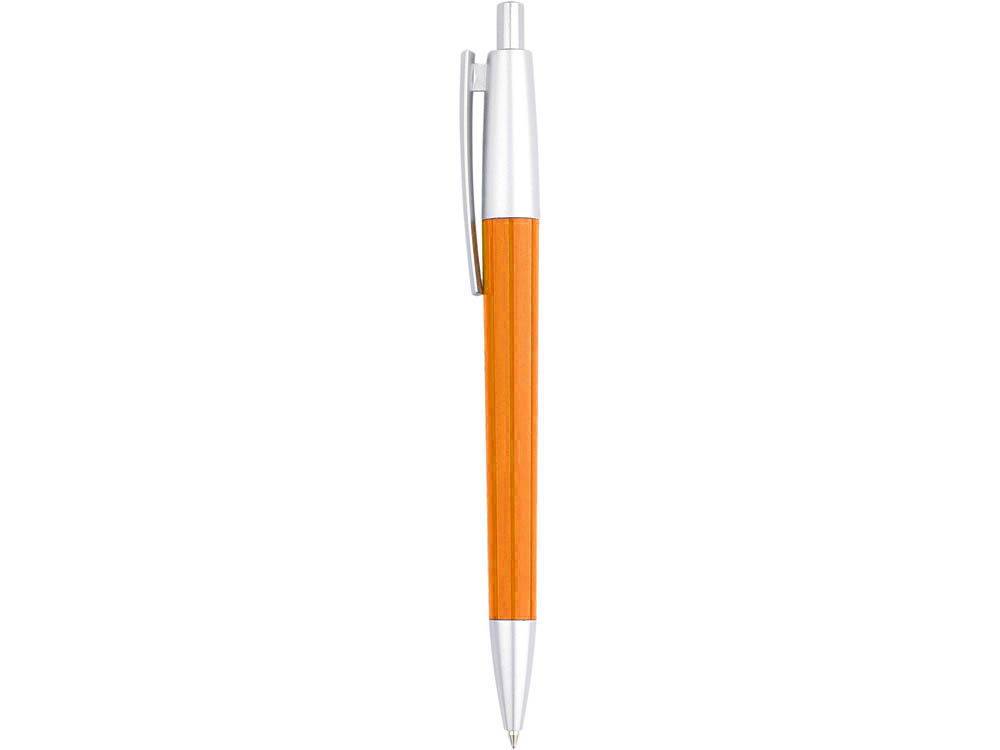 Ручка шариковая «Модена» оранжевая/серебристая