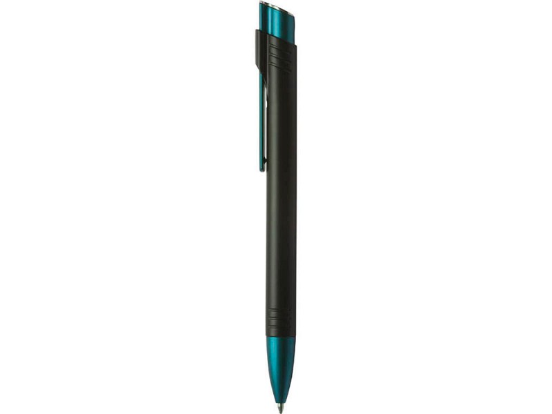 Ручка шариковая "Кейптаун" черная/голубая
