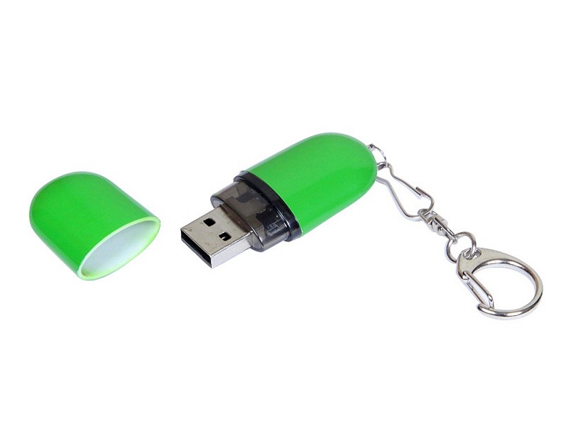 USB-флешка промо на 16 Гб каплевидной формы