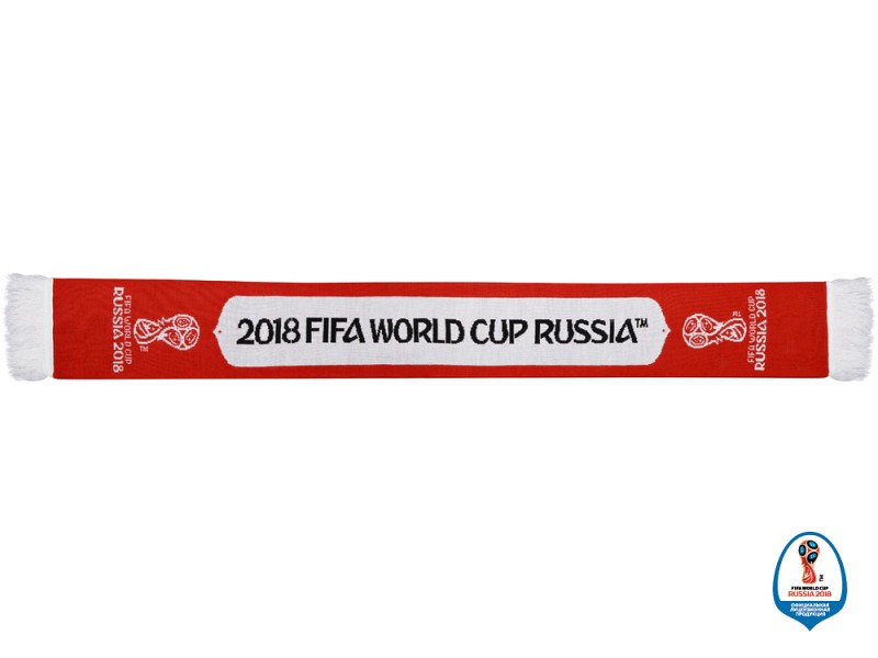 Шарф Россия вязаный 2018 FIFA World Cup Russia™