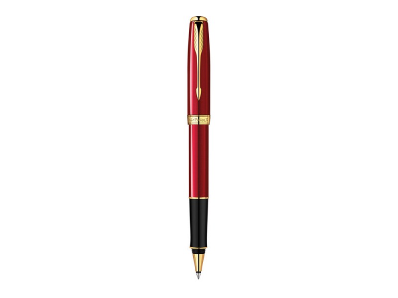 Ручка роллер Parker модель Sonnet Red Lacquer GT в футляре