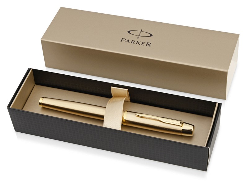 Ручка Parker роллер IM Deluxe Gold GT