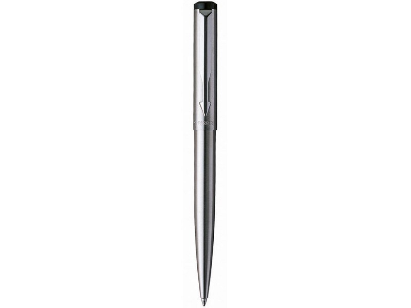 Ручка шариковая Parker модель Vector Stainless Steel в футляре