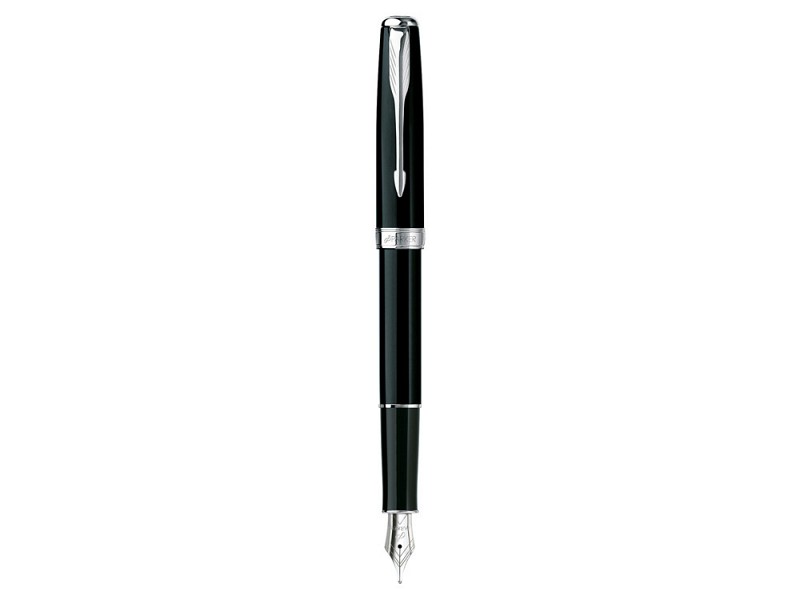 Ручка перьевая Parker модель Sonnet Matte Black СT в футляре