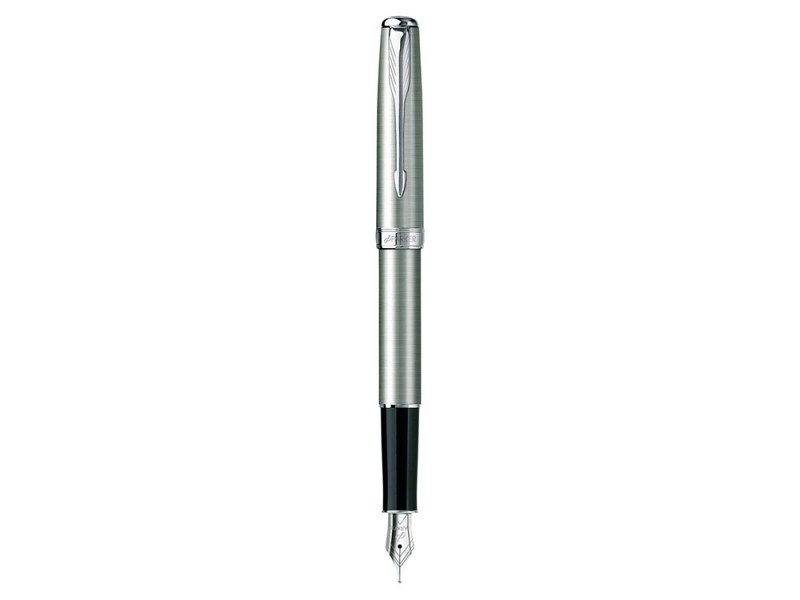 Ручка перьевая Parker модель Sonnet Stainless Steel СT в футляре