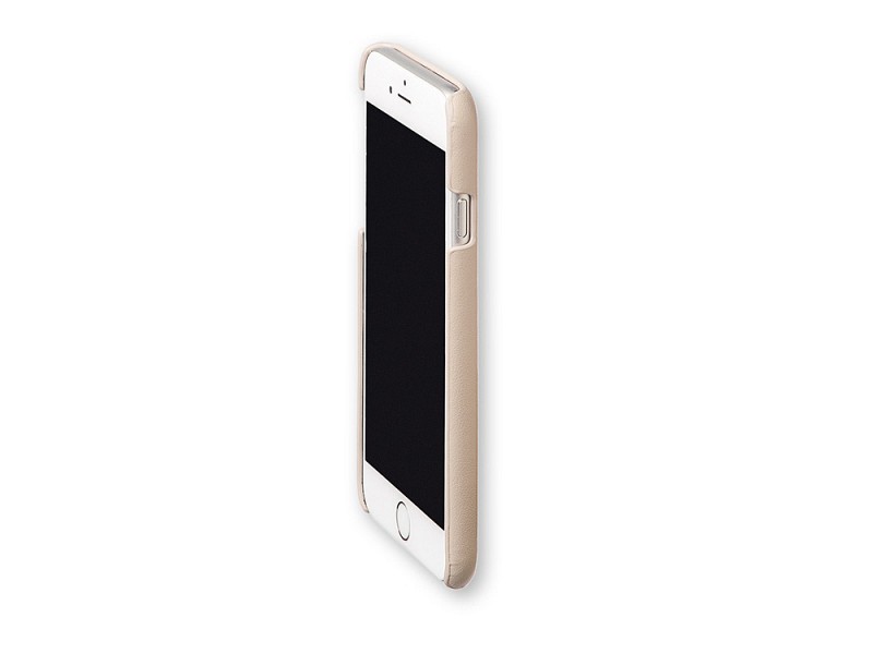 Чехол жесткий классический, совместимый с iPhone 6, бежевый