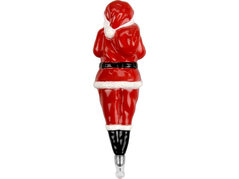 Набор «Дед Мороз»: ручка шариковая, держатель для документов