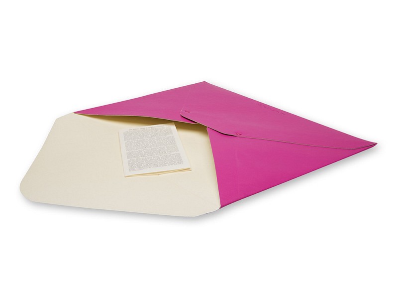 Папка-конверт Moleskine Folio, А4, темно-розовый