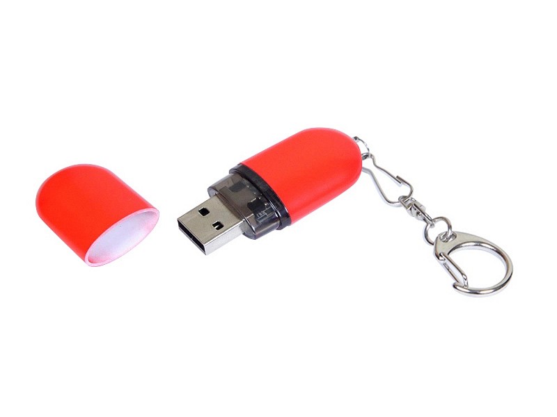 USB-флешка промо на 32 Гб каплевидной формы