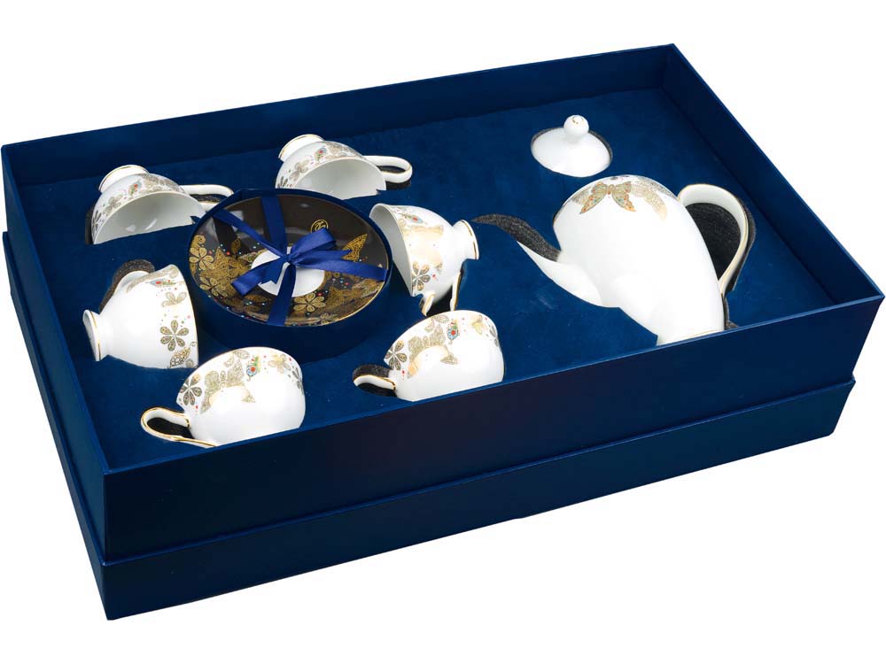 Чайный сервиз на 6 персон (14 предметов) Valentin Yudashkin-La Maison, коллекция «Butterfly»