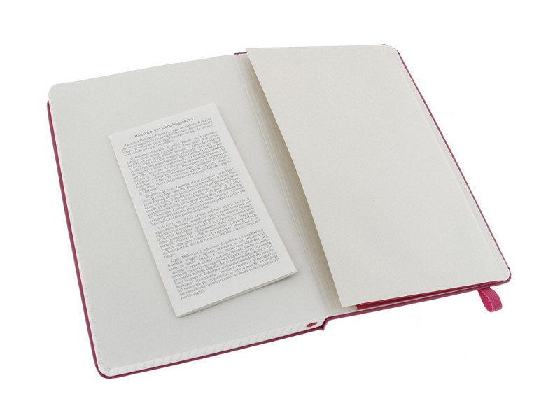 Записная книжка Moleskine Classic (в клетку) в твердой обложке, Large (13х21см), розовый
