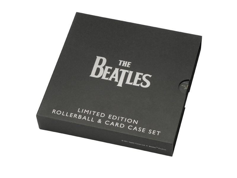 Набор The Beatles «ABBEY ROAD»: визитница, ручка роллер