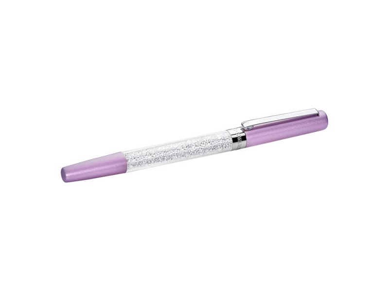 Ручка роллер Crystalline Stardust, Light Lilac. Swarovski