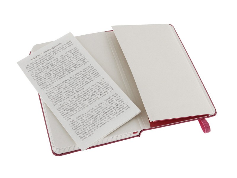 Записная книжка Moleskine Classic (в клетку), Pocket (9х14 см), розовый