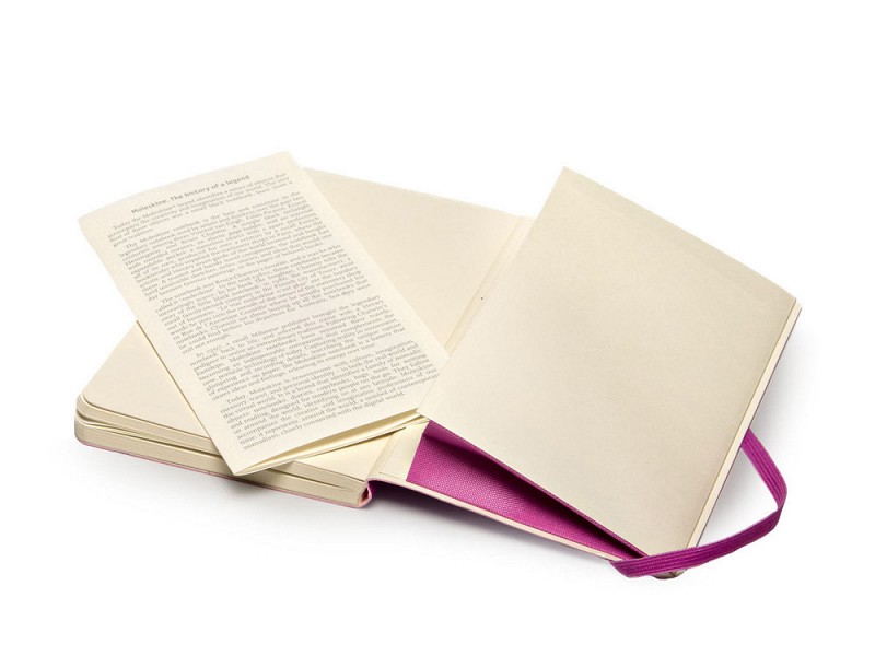 Записная книжка Moleskine Classic Soft (в точку), Pocket (9х14 см), темно-розовый