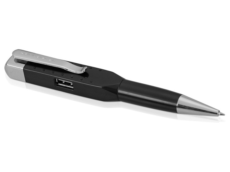 Ручка шариковая с USB-хабом на 2 порта